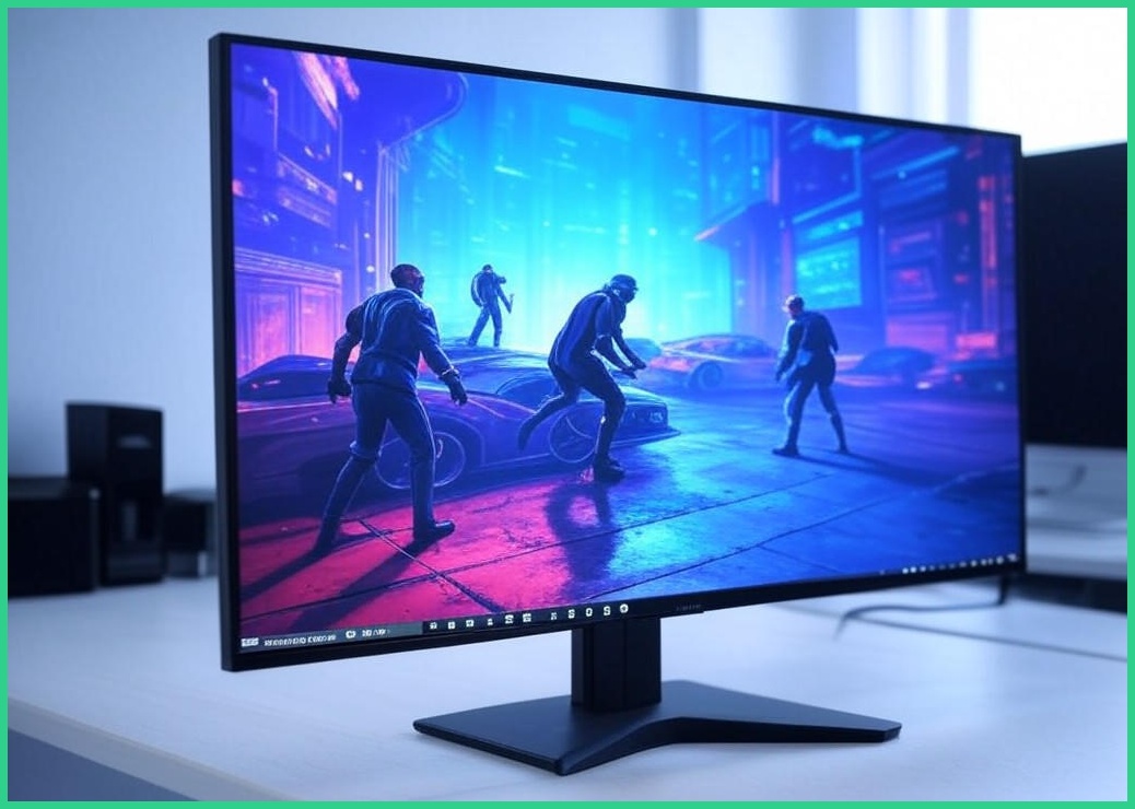 [100Hz 업글 이벤트] 60.4cm FHD모니터 게이밍 사무용 멀티 뷰싱크 VSG241-75 - 이미지 1
