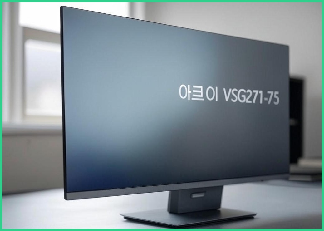 [100Hz 업글 이벤트] 이트로이 VSG271-75 FHD 27형 75Hz 초슬림 모니터, 271-75, 69cm