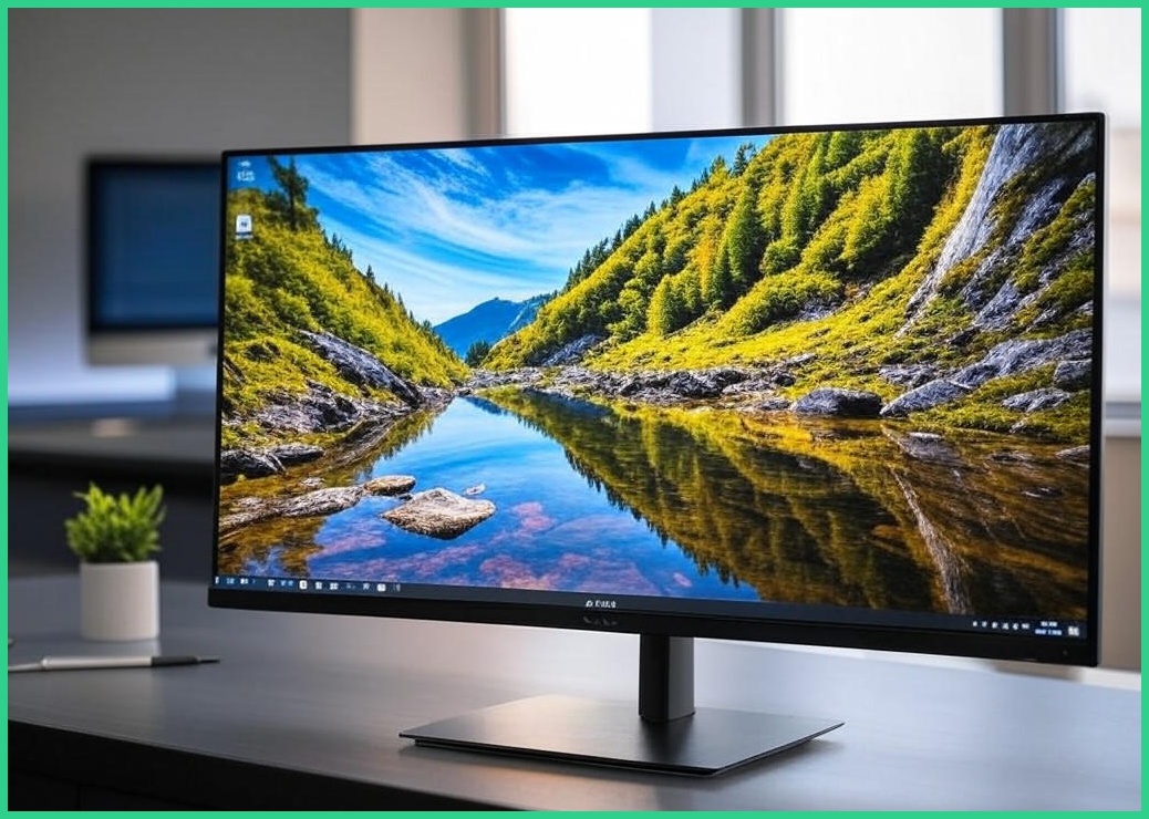 Dell 울트라샤프 신모델 120Hz 4K HDR UHD 32모니터 USB-C 썬더볼트 지원, 82.1cm, DELL U3225QE - 이미지 1