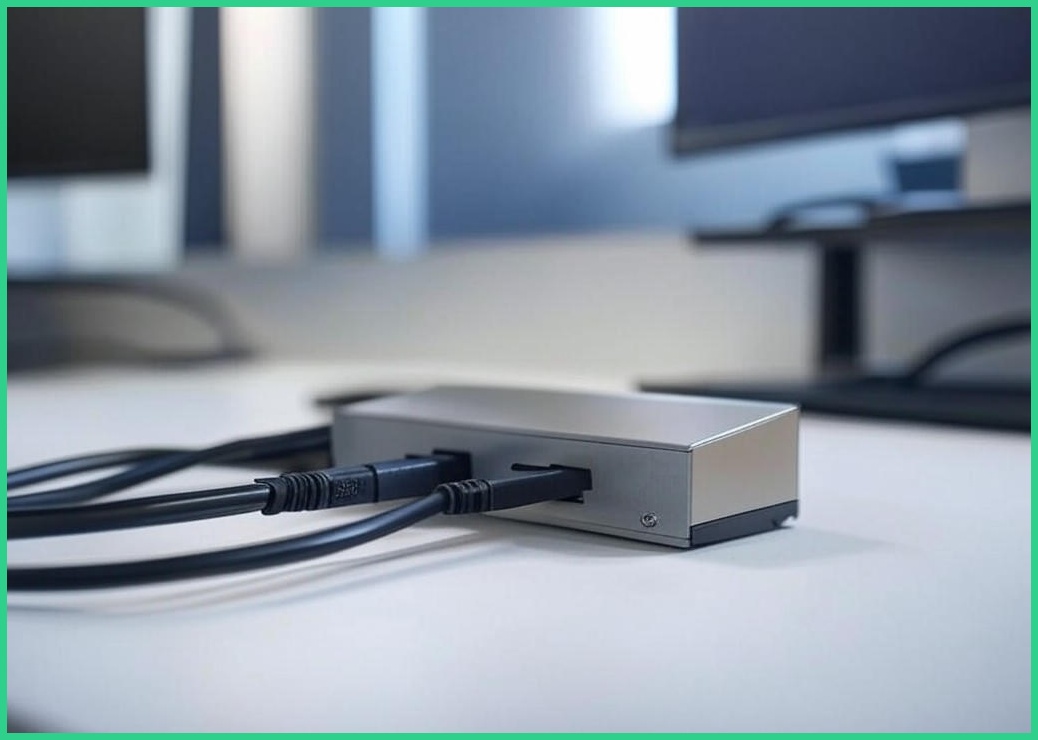 hdmi 분배기 듀얼 모니터용 4K60Hz HDMI 스플리터 1인치 2아웃 미러중복 화면 전용 HDMI2.0 444 30비트 HDCP2.2 18Gbps - 이미지 1