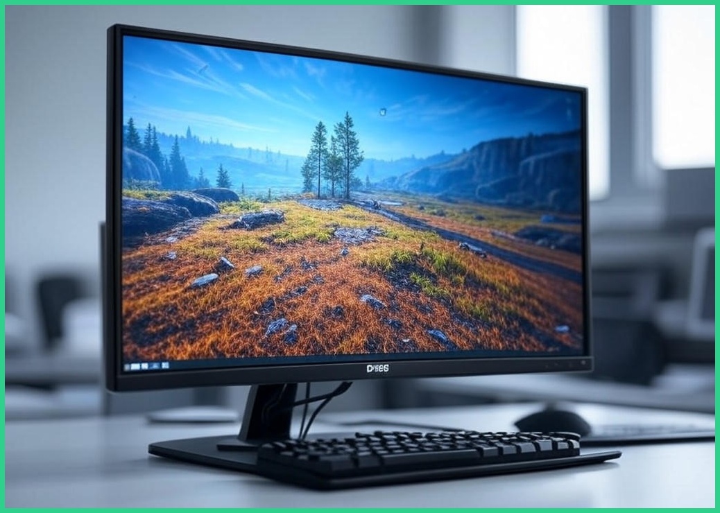 디엑스 60.5cm (24인치) 75Hz 사무용 게이밍 컴퓨터 모니터 DX245HDMI - 이미지 1