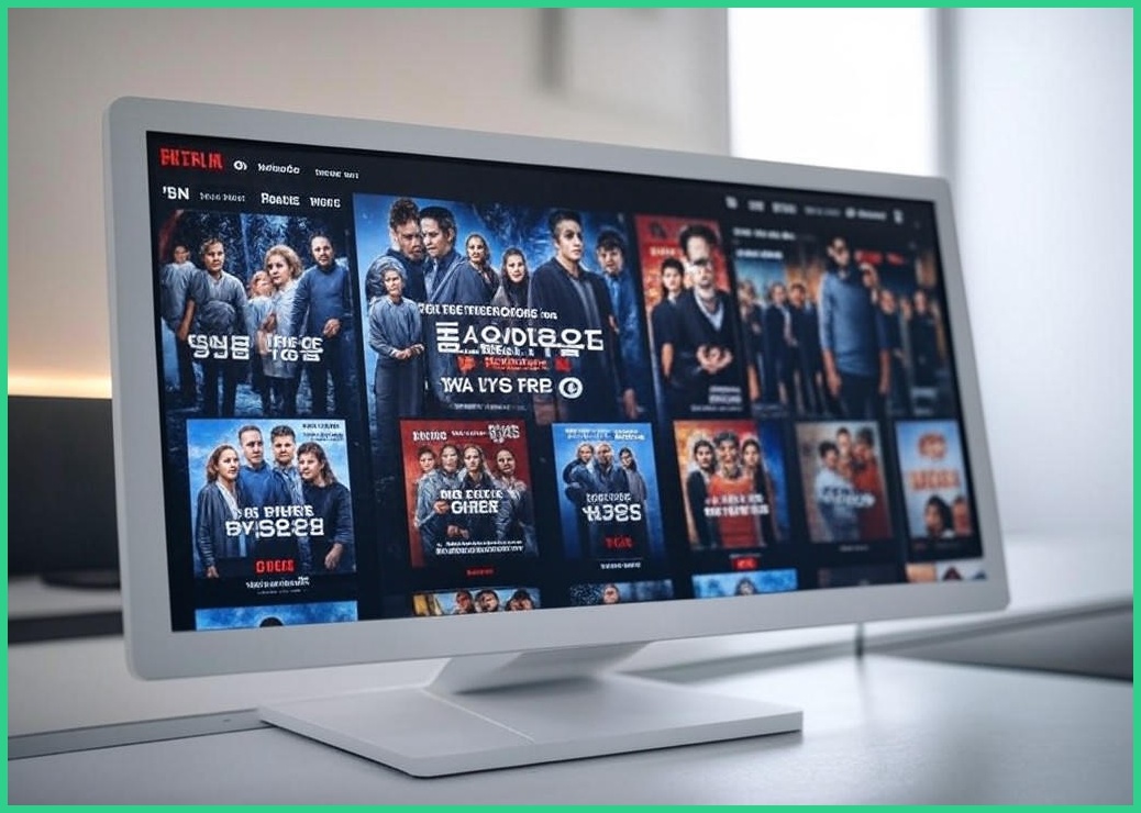 래안텍 본사 구글 안드로이드 스마트 모니터 화이트 VA 27형 FHD 넷플릭스 유튜브 OTT - 이미지 1