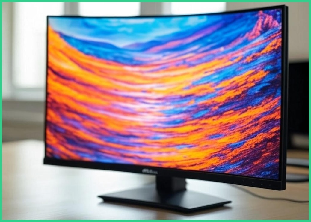 빅트랙 FHD 100Hz 평면 모니터, 60.45cm, 24FM10001 - 이미지 1