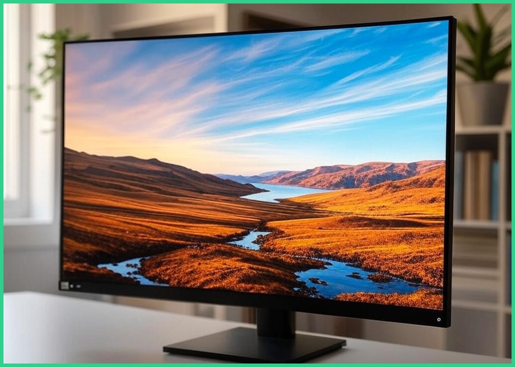빅트랙 FHD 100hz 평면 모니터