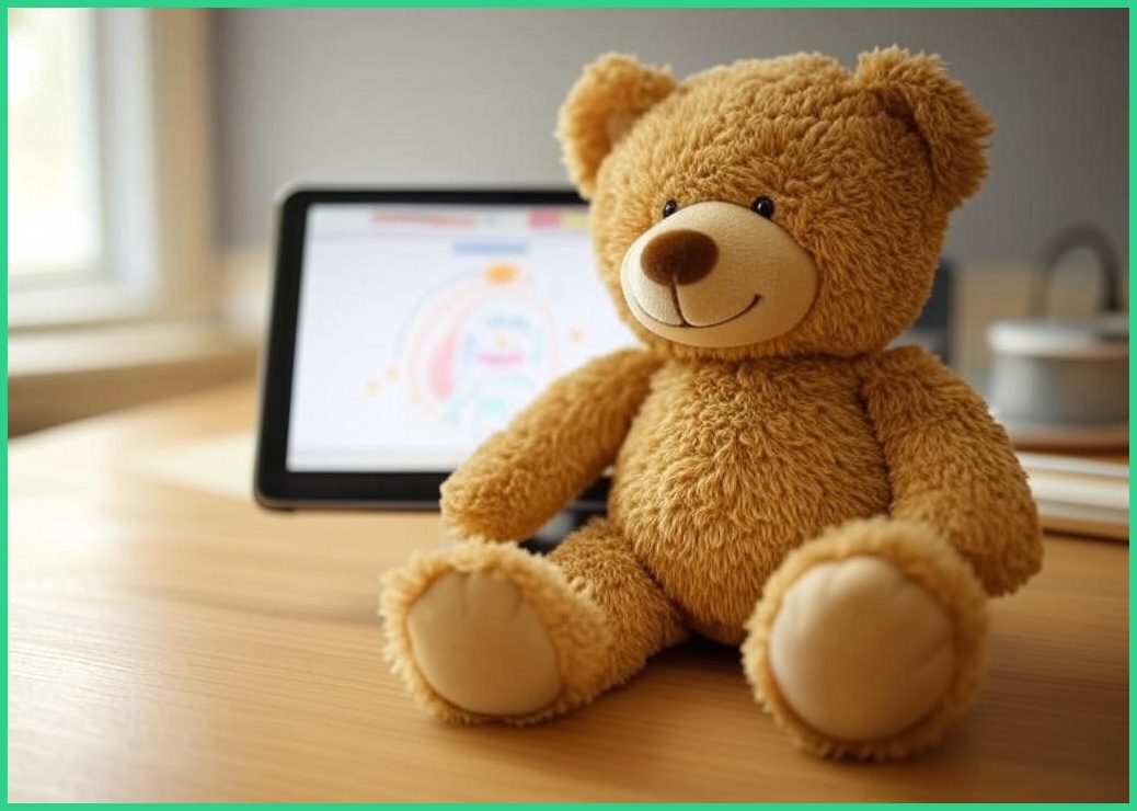 아띠래빗 LCD 곰돌이 태블릿 드로잉패드 LCDPAD_01 - 이미지 1