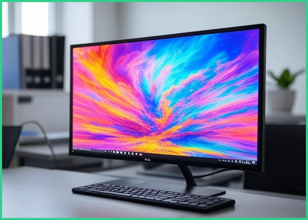 주연테크 FHD 100Hz 모니터 - 이미지 1