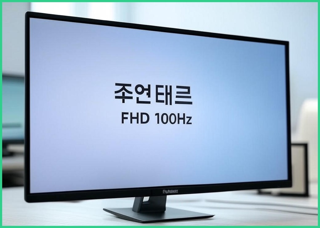 주연테크 FHD 100Hz 모니터