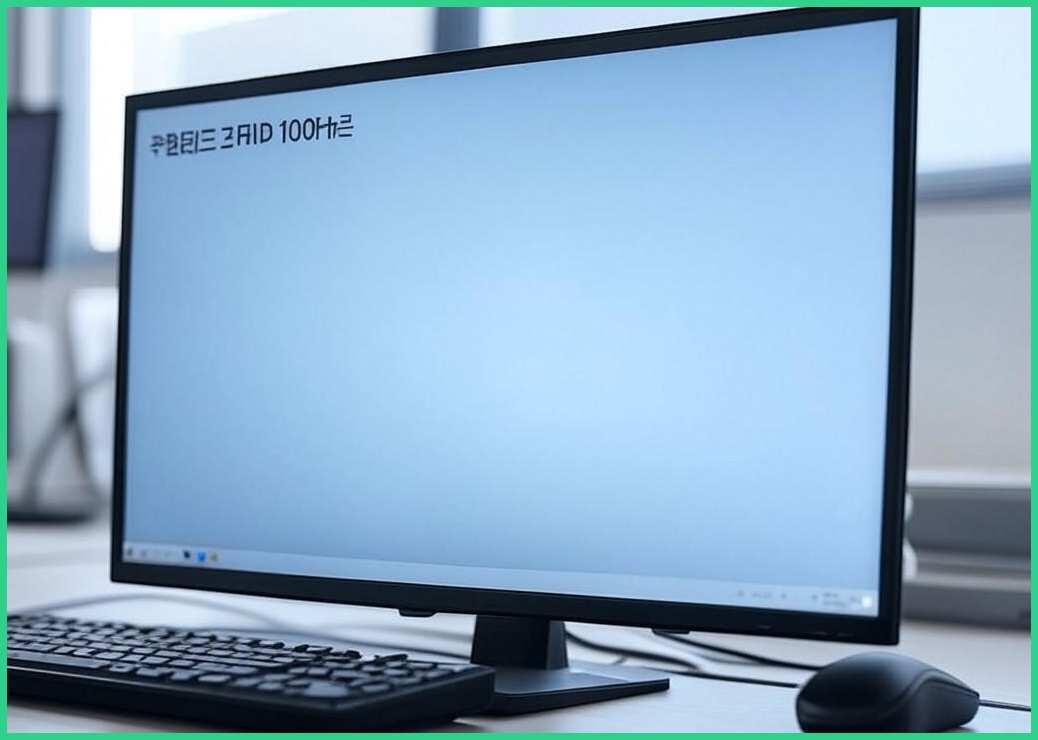 주연테크 FHD 100Hz 모니터