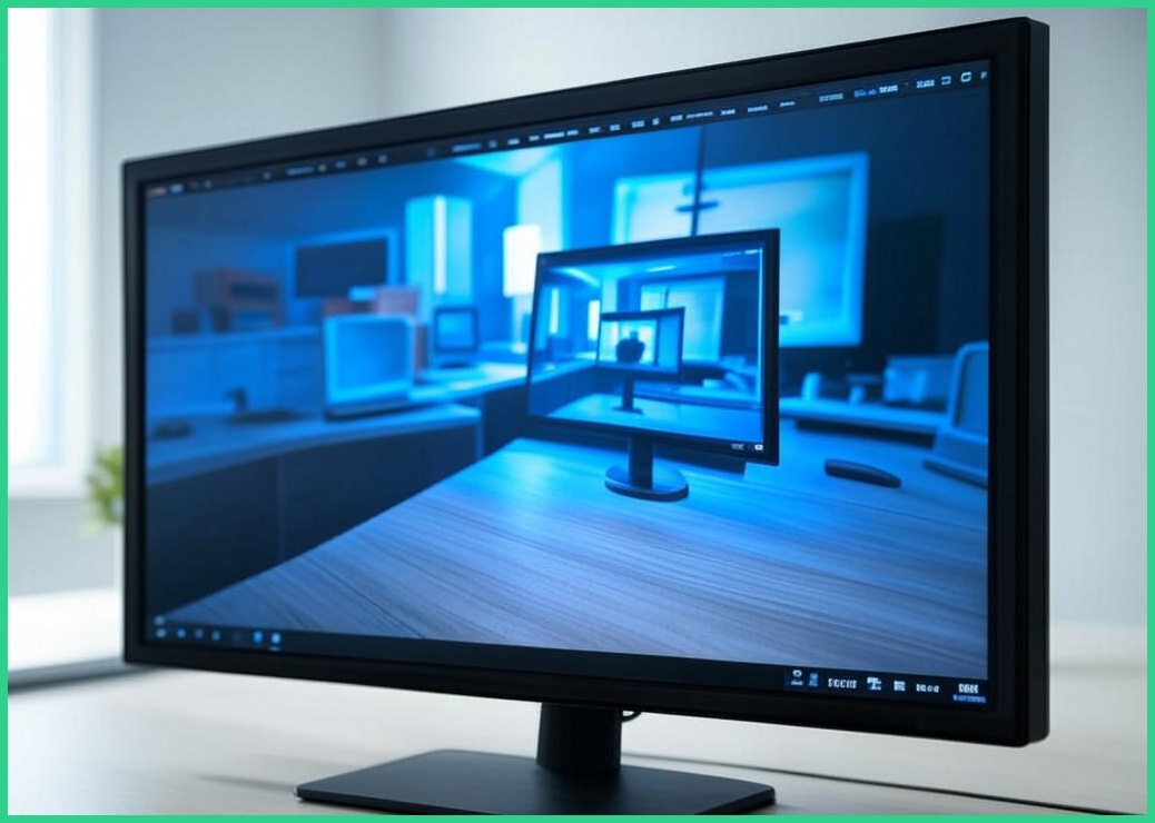 크로스오버 FHD IPS HDR 정전압 터치 모니터